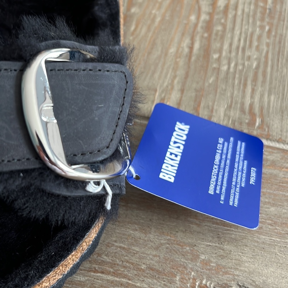 Birkenstock Madrid shearling sandals Lady 5 - Picture 2 of 7